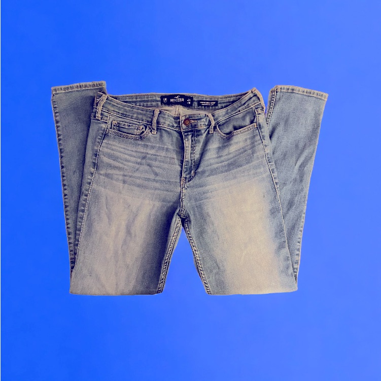 Hollister High-Rise Light Wash Super Skinny Jeans